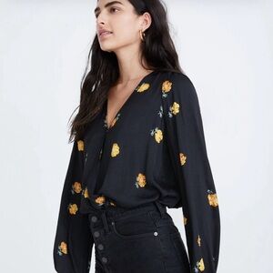 Long Sleeve Button Up Madewell Blouse